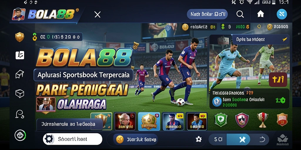 Tampilan gameplay BOLA88 yang interaktif dan seru.