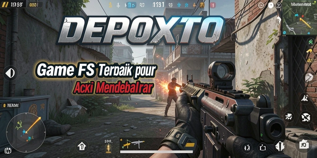 Screenshot gameplay menegangkan dalam DEPOXITO.