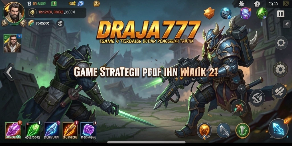 Tangkapan layar menunjukkan gameplay seru dan strategi dari DRAJA777.