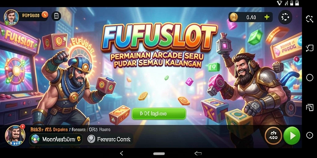 Screenshot gameplay FUFUSLOT yang menampilkan aksi seru dalam permainan arcade.
