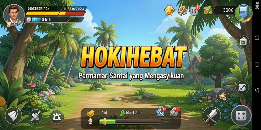 Screenshot gameplay HOKIHEBAT menampilkan pengalaman bermain yang seru.