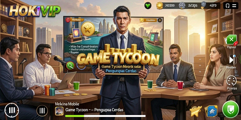 Tampilan gameplay HOKIVIP yang menakjubkan dan interaktif.