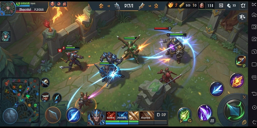Gameplay seru HP777 dengan aksi pertempuran yang intens.