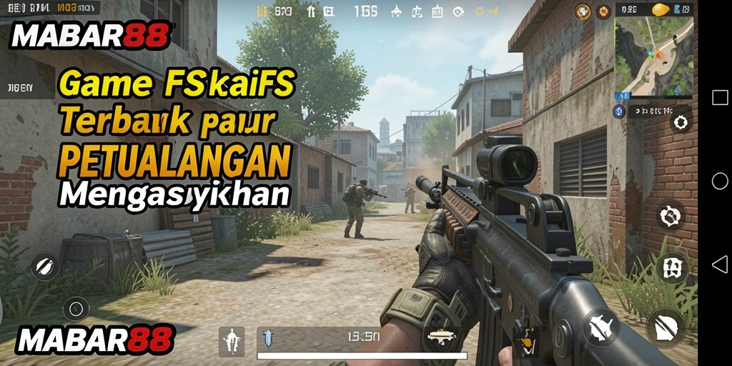 Gameplay mendebarkan dengan grafis penuh warna di MABAR88.