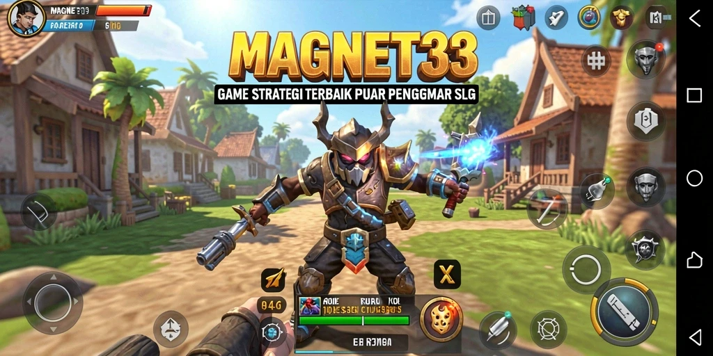 Tangkapan layar menunjukkan gameplay menarik dari MAGNET33.
