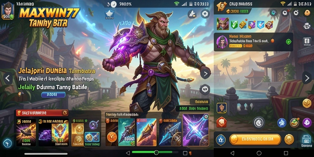 Gameplay menarik di dunia terbuka MAXWIN77 yang kaya akan petualangan.