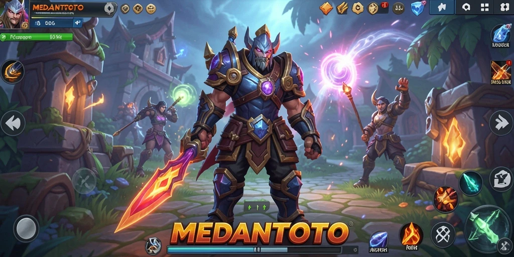 Tangkapan layar gameplay MEDANTOTO dengan aksi mendebarkan.
