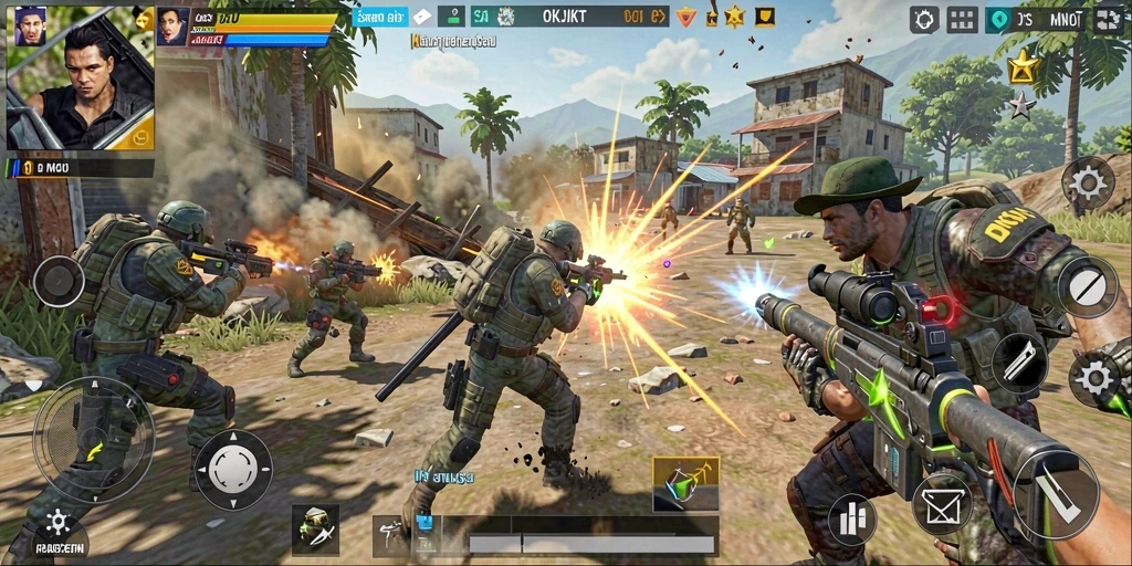 Gameplay mendebarkan dan grafis menawan dalam OKJKT.