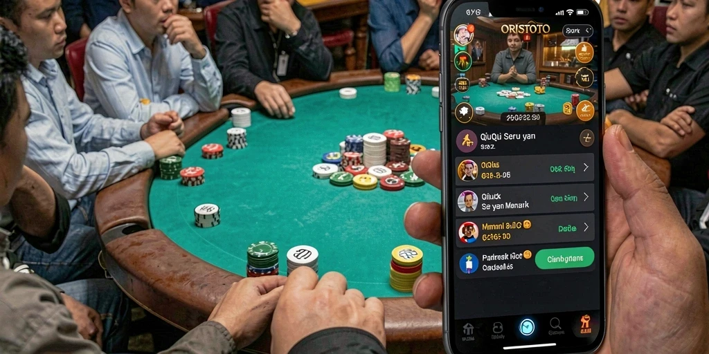 Tampilan gameplay seru dalam ORISTOTO yang menantang.