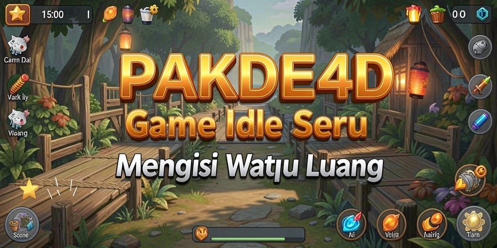 Tampilan gameplay menarik dari PAKDE4D yang menyenangkan.