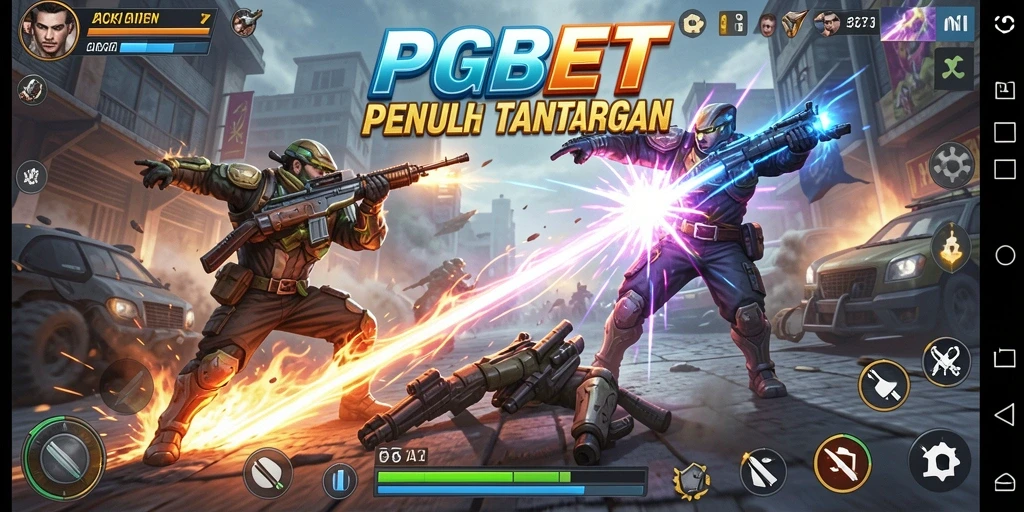 Tampilan gameplay aksi yang mendebarkan di PGBET.