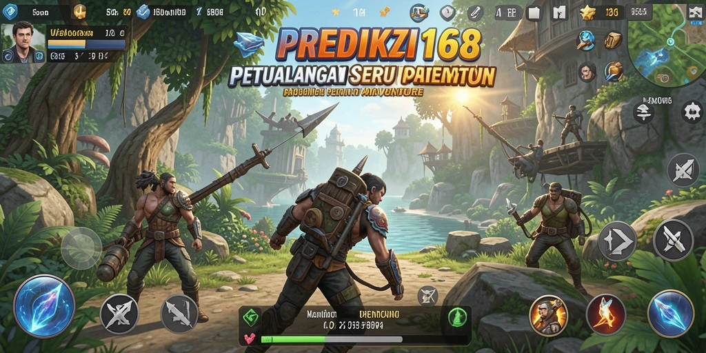 Tampilan permainan PREDIKSI168 yang memukau dalam dunia petualangan.