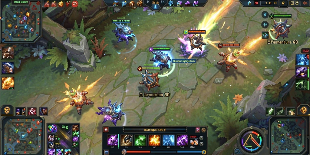 Tampilan gameplay seru dengan karakter dan strategi dalam PRG007.