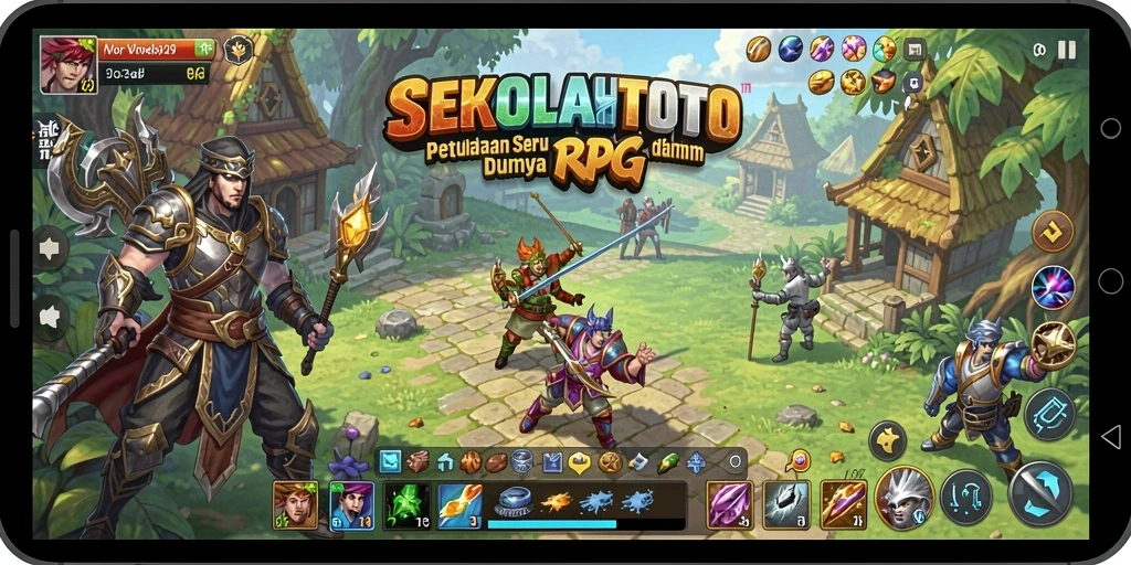 Tampilan gameplay <strong>SEKOLAHTOTO</strong> yang seru dan dinamis.