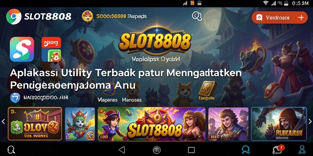 Tampilan menarik dari SLOT8808 dengan fitur-fitur canggih.